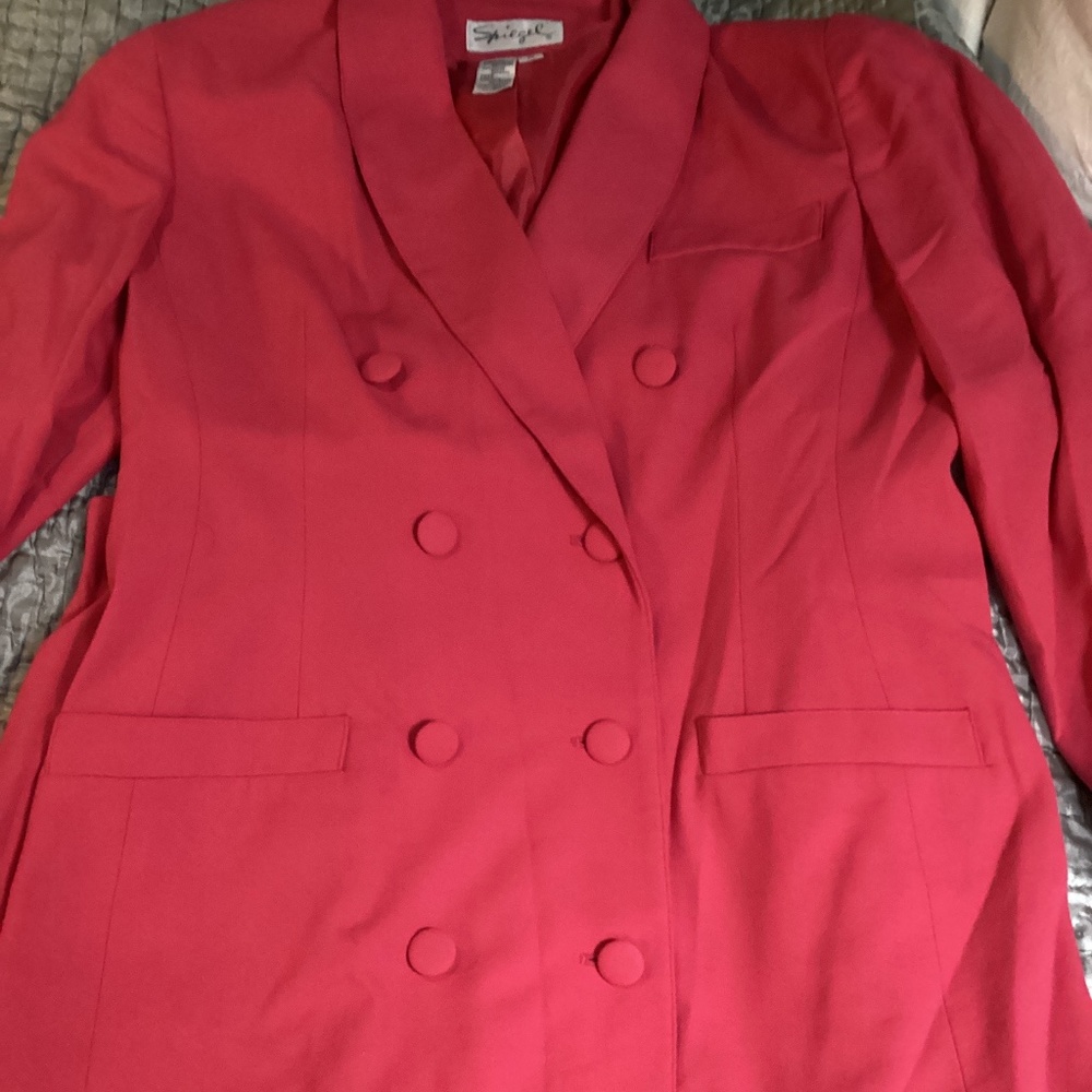 Barbie! Hot pink blazer suit set vintage Spiegel